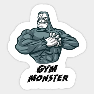 Gym Monster 2 Sticker